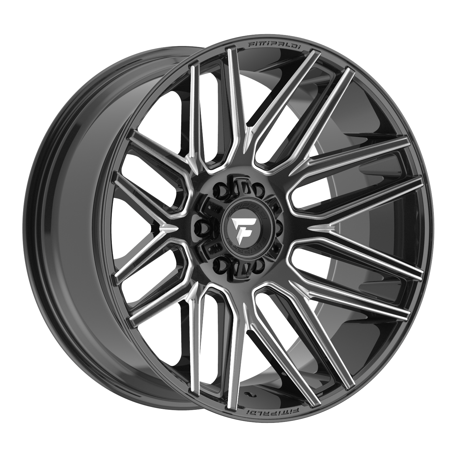 Fittipaldi FA14 Gloss Black Milled Rims - R&T Sales