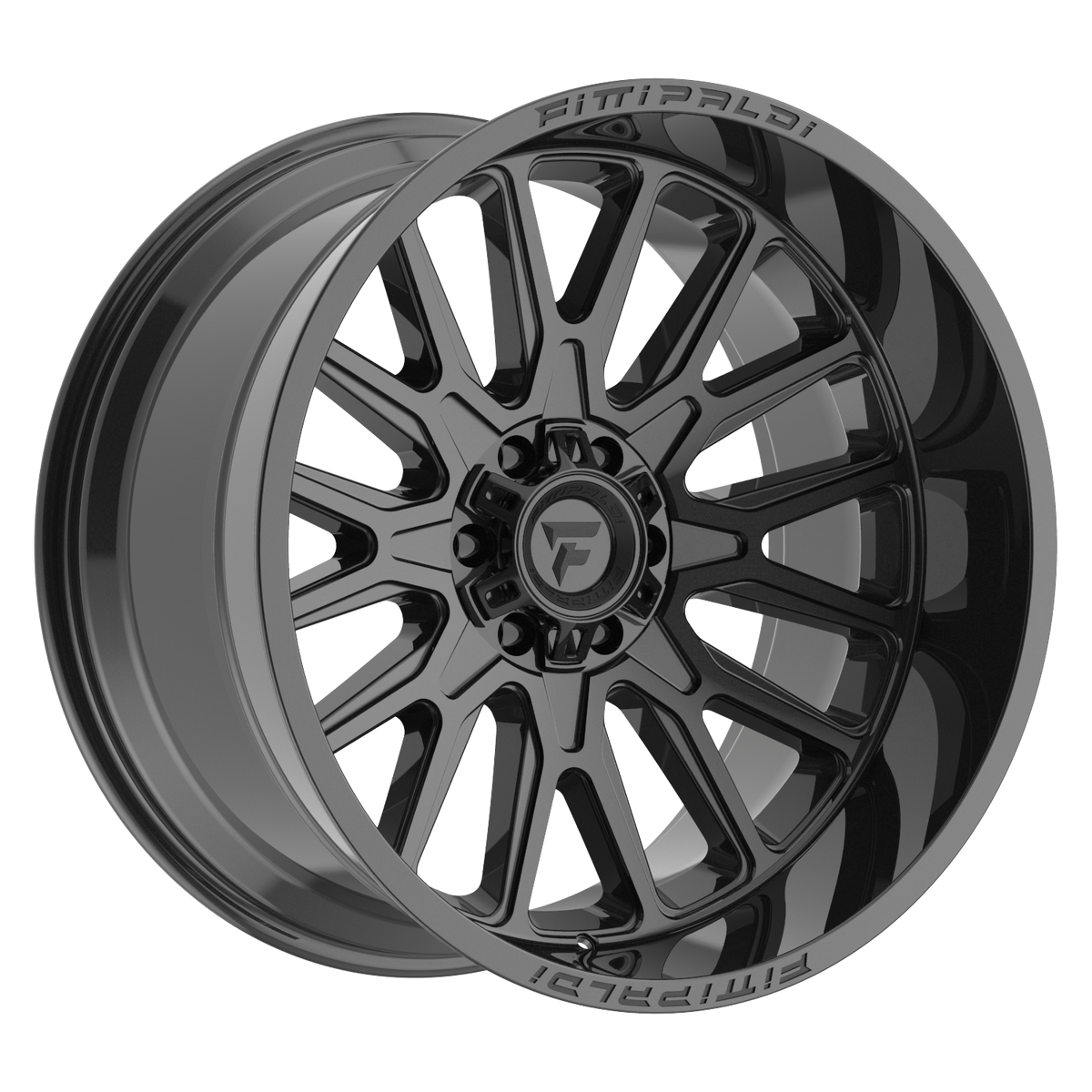 Fittipaldi FA18B Gloss Black Rims - R&T Sales