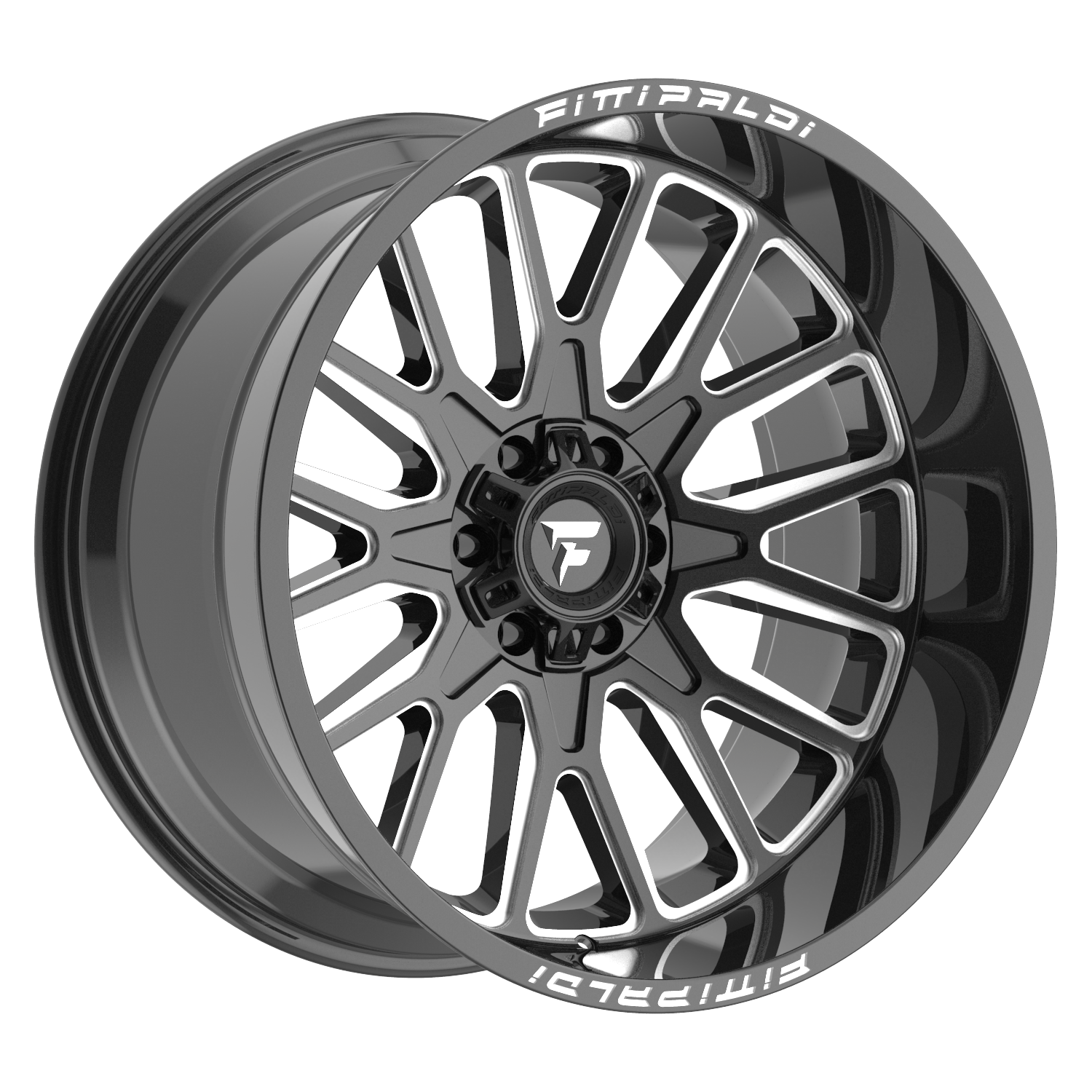 Fittipaldi FA18BM Gloss Black Milled Rims - R&T Sales