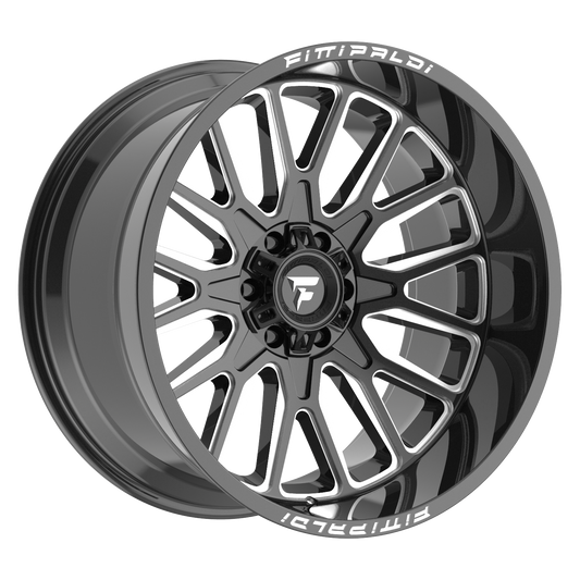 Fittipaldi FA18BM Gloss Black Milled Rims - R&T Sales