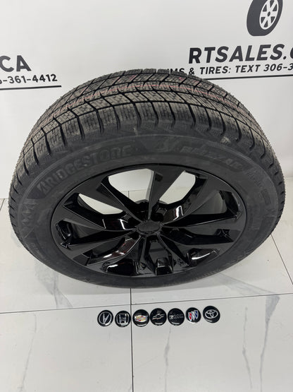 Bridgestone Icepeak Winter Tires on 17" or 18" Black RT Rims 5x120