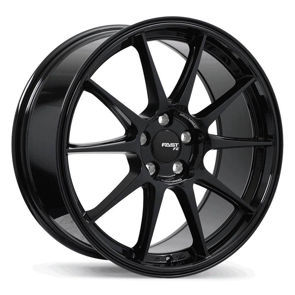 Fast FC08 Gloss Black Rims 18