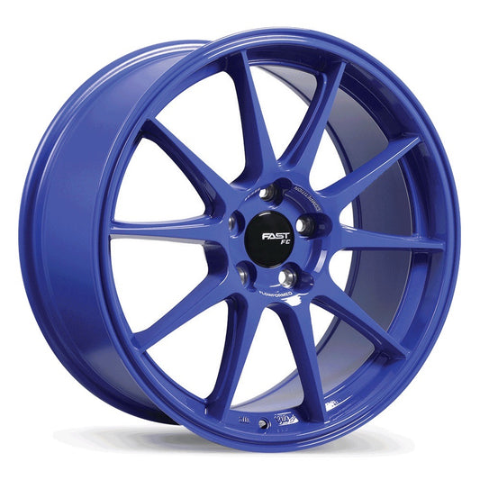 18x8 Fast FC08 Gloss Blue Rims