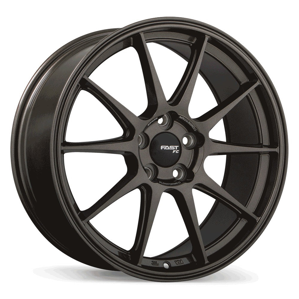 Fastco R243 Rims 18x8 Fast FC08 Bronzed Carbon Rims