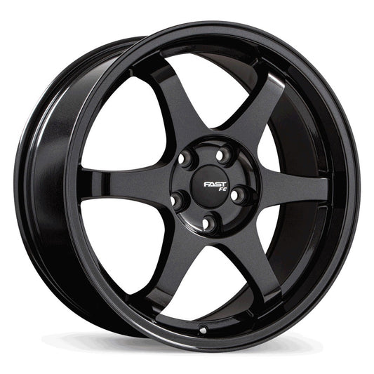 Fast FC09 Metallic Gunmetal Rims - 17", 18"