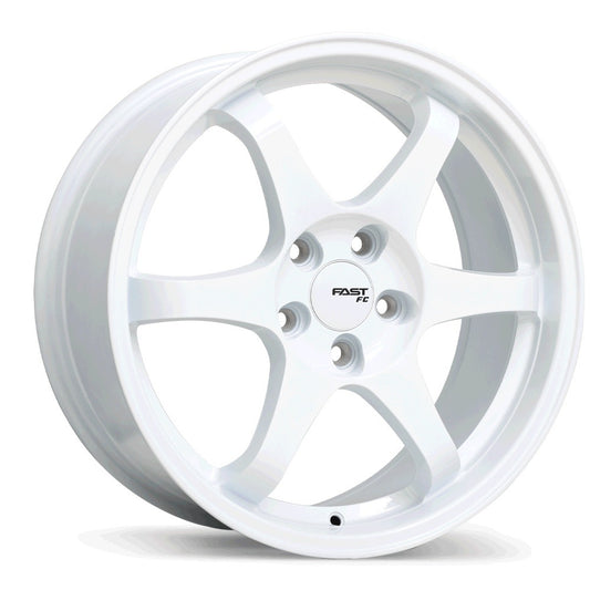 Fast FC09 Gloss White Rims - 17" & 18"