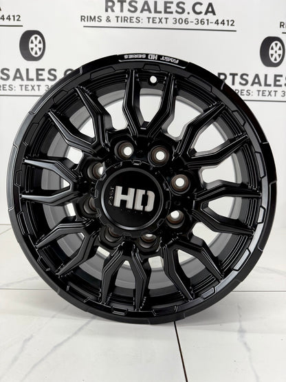 8×180 Fast HD Grit Rims (Factory Offset) – 17" 18" & 20"