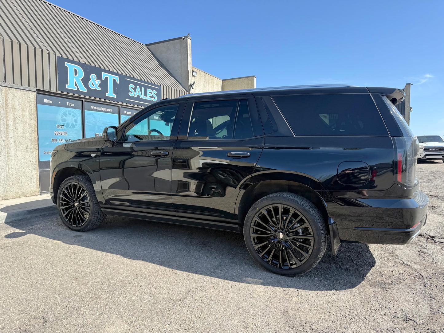 6×139.7 Black GM Escalade Replica Rims – 20", 22"