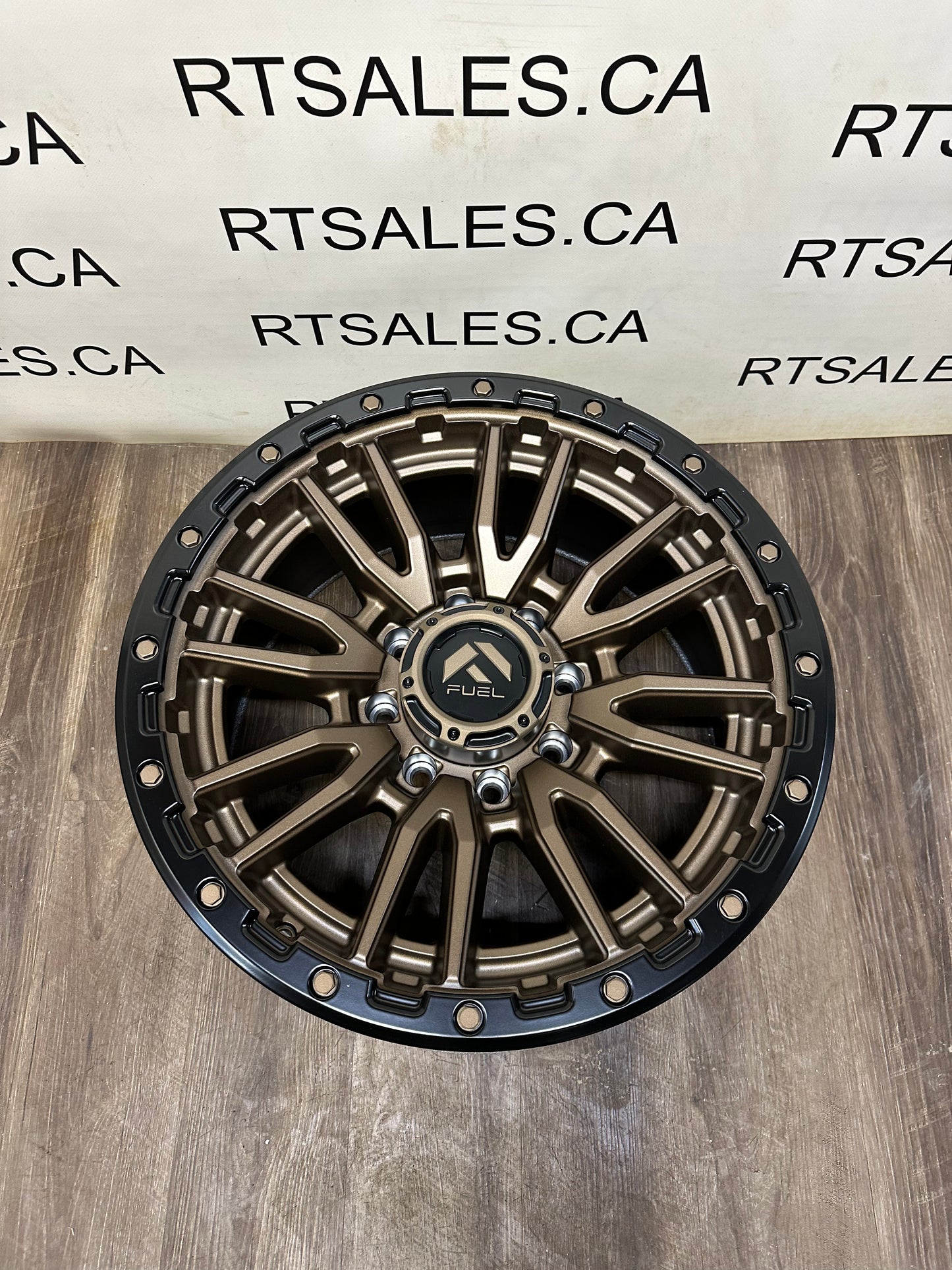 20x9 Fuel Rebel Rims 8x165