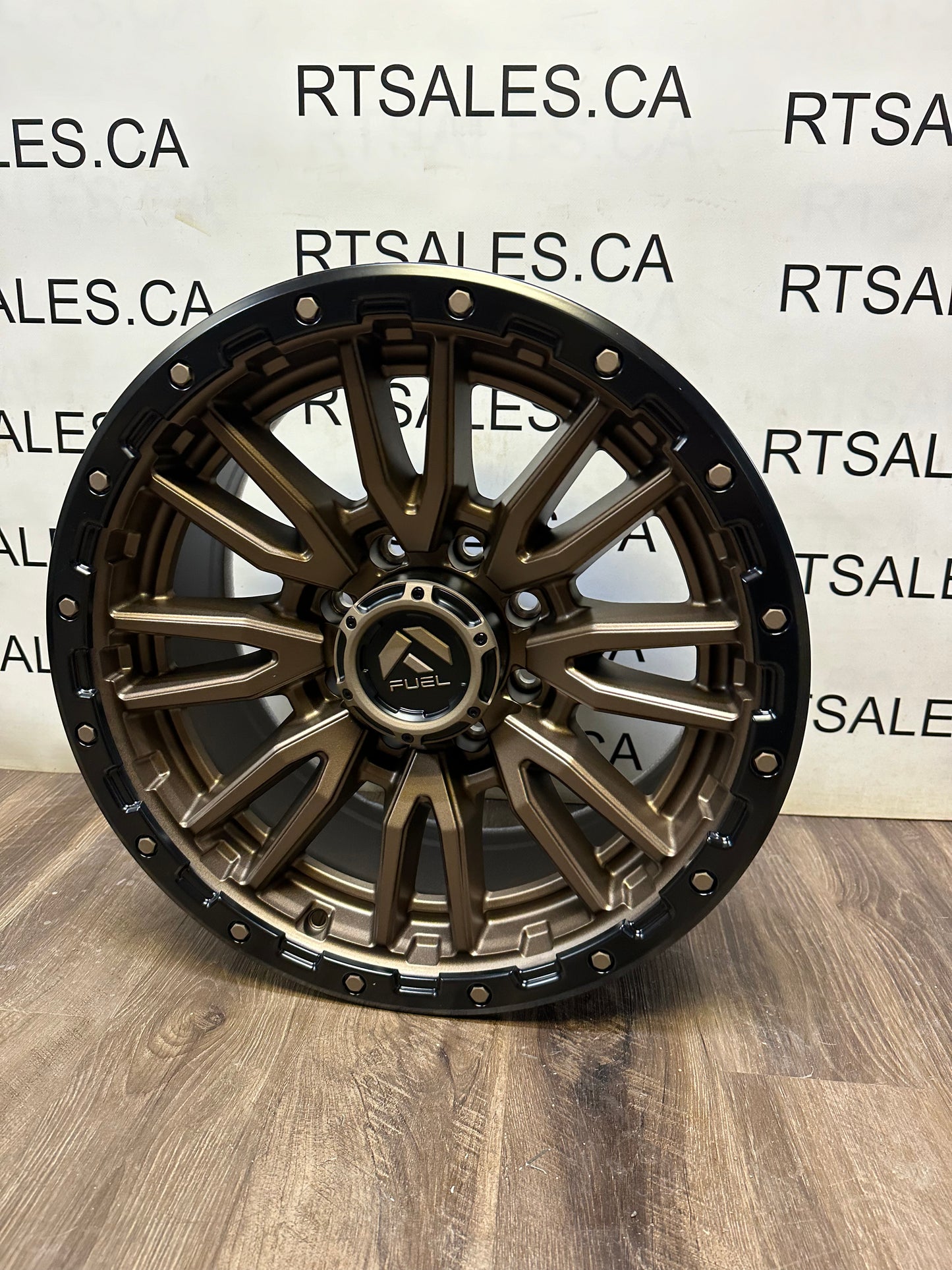 20x9 Fuel Rebel Rims 8x165