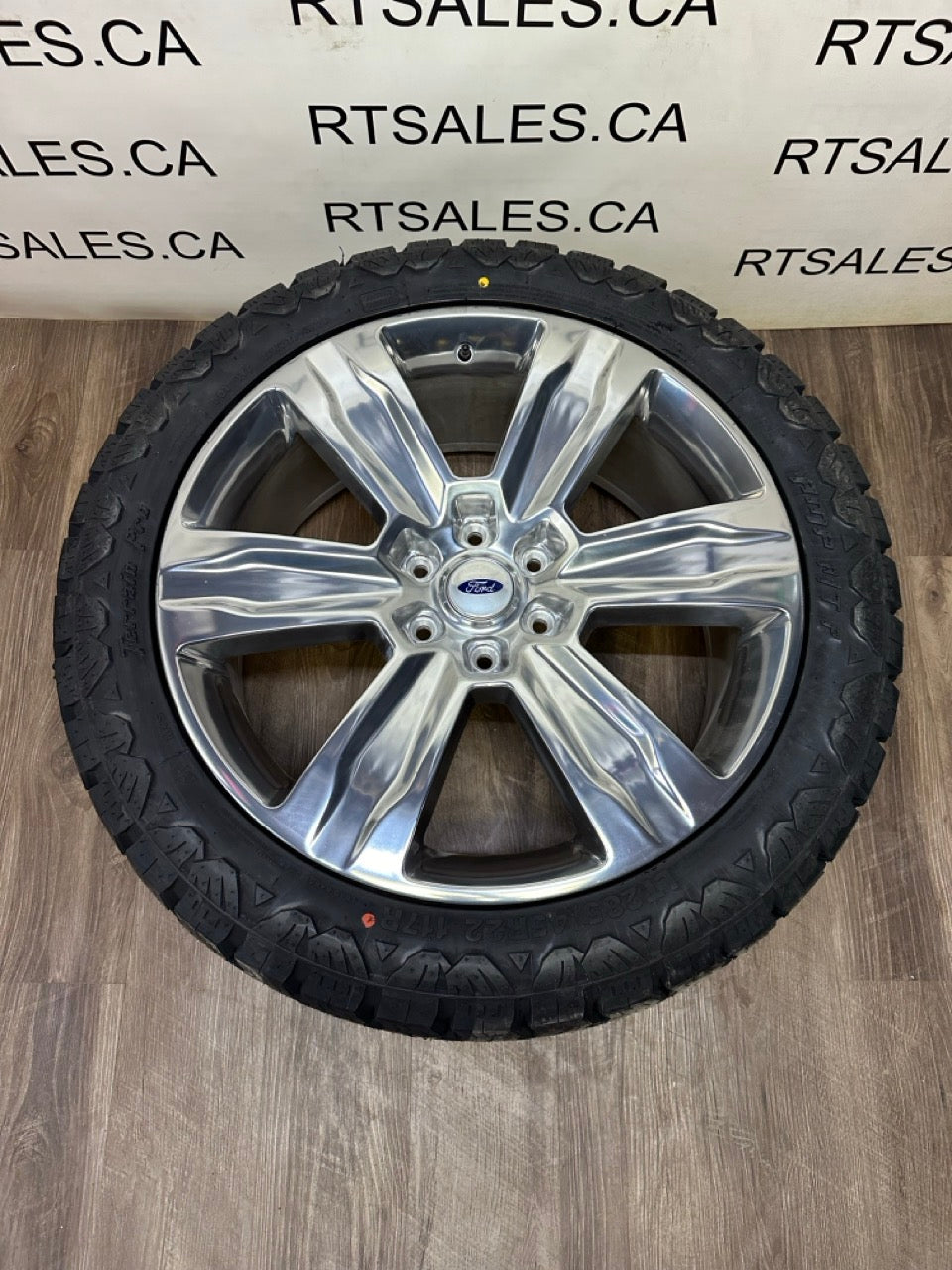 285/45/22 AMP tires on 22 inch rims Ford F-150 6x135