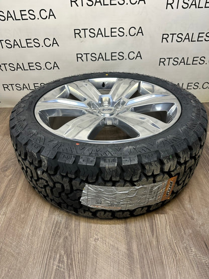 285/45/22 AMP tires on 22 inch rims Ford F-150 6x135 - R&T Sales 