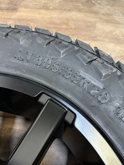 305/55/20 AMP tires Fuel Rims Dodge Ram GM 2500 3500