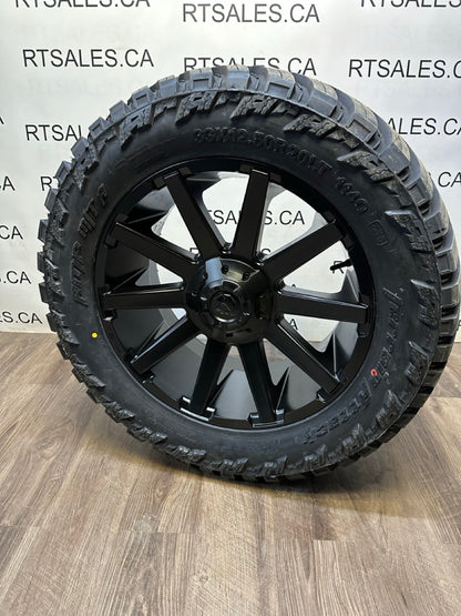 33x12.5x20 Amp M/T Tires rims 5x139 & 5x150 RAm 1500 Toyota tundra