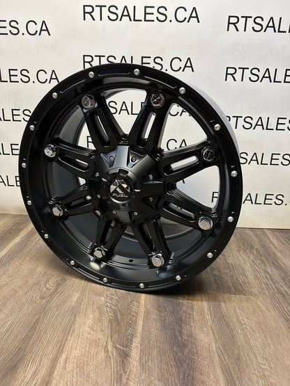 20x9 Fuel Hostage Rims 6x135 6x139.7