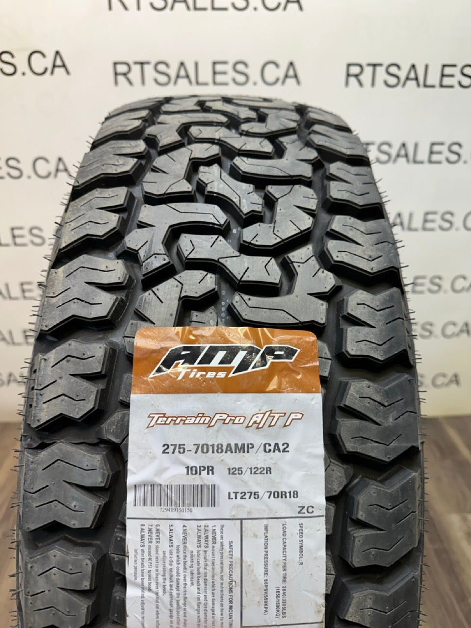 275/70/18 tires 18x9 Replica Ram TRX 1500 Rims 6x139.7