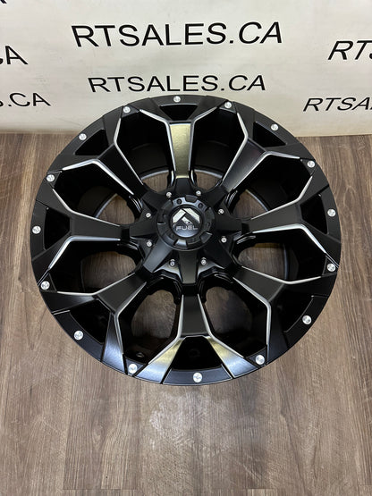 20x9 Fuel Assault Rims 8x170