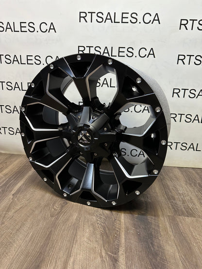 20x9 Fuel Assault Rims 8x170