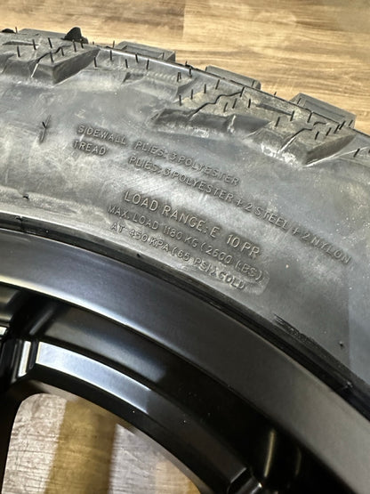 33x12.5x20 Amp MT Tires Fuel Maverick Rims 6x135 6x139.7 -18mm