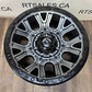 20x9 Fuel Traction Rims 8x180