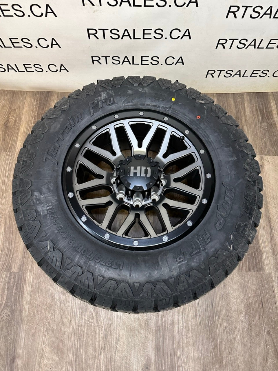 275/70/18 Amp tires Rims Ford F250 F350 8x170 - R&T Sales 