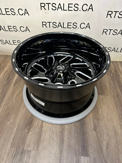 20x12 Fuel Triton Rims 8x180