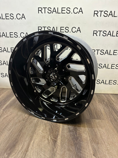 20x12 Fuel Triton Rims 8x180