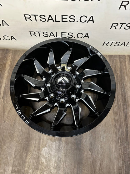 20x9 Fuel Saber Rims 8x180