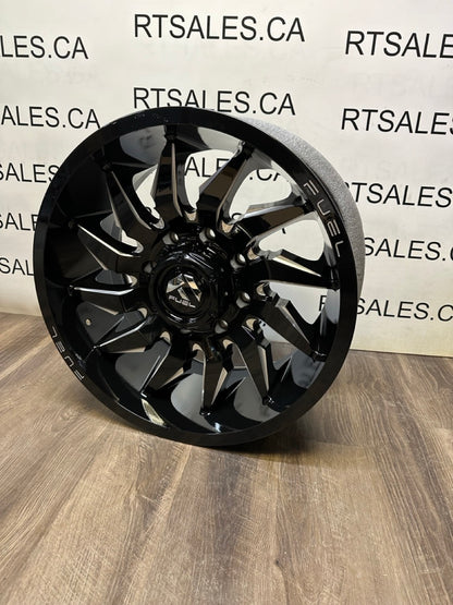 20x9 Fuel Saber Rims 8x180