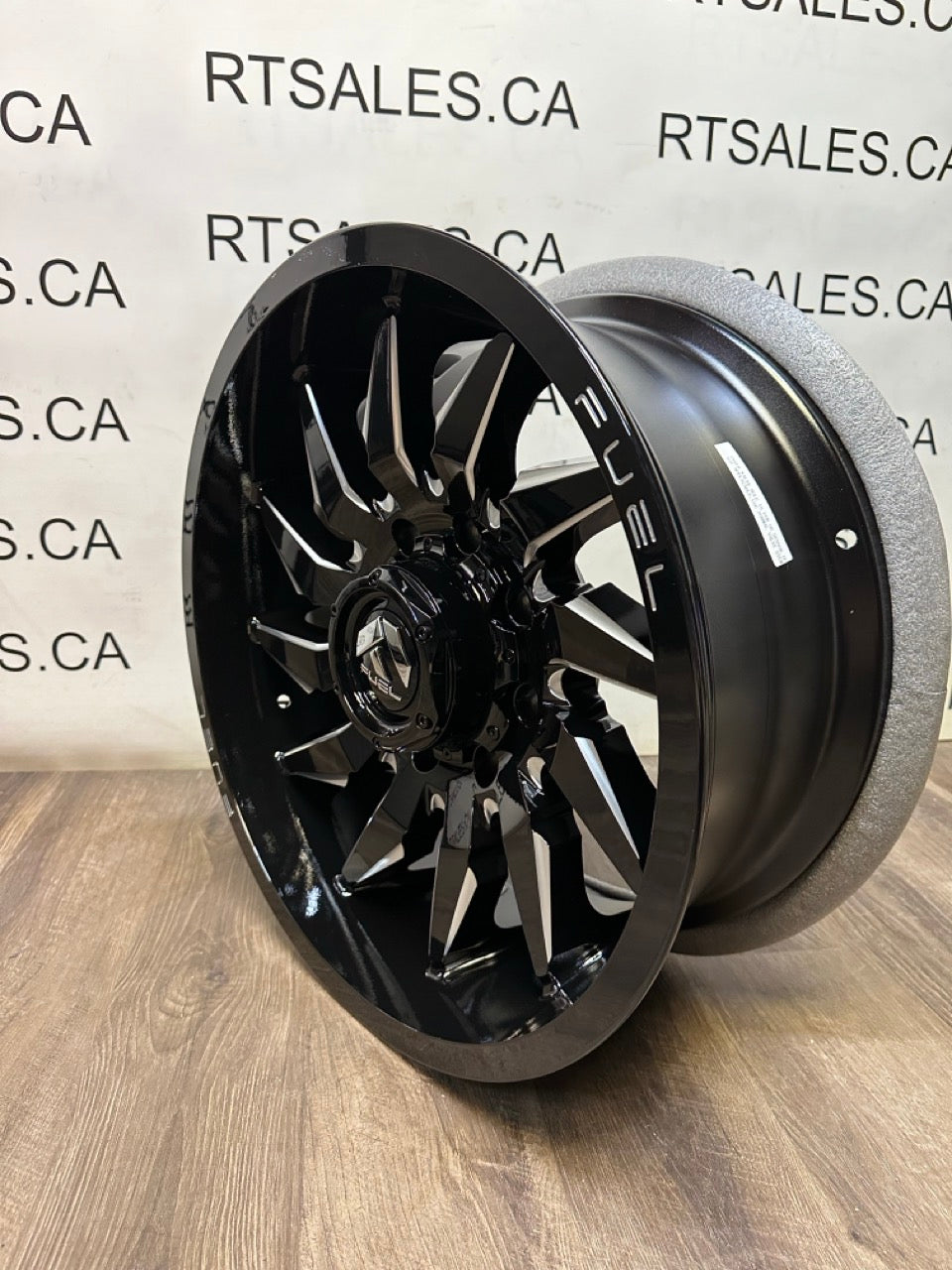 20x9 Fuel Saber Rims 8x180