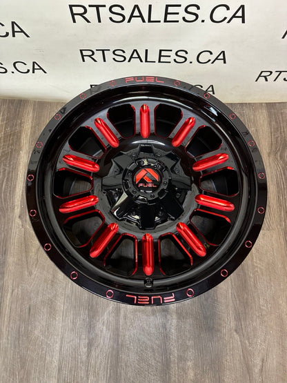 18x9 Fuel Hardline Rims 6x135 6x139.7