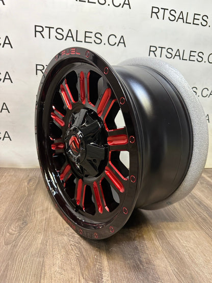 18x9 Fuel Hardline Rims 6x135 6x139.7