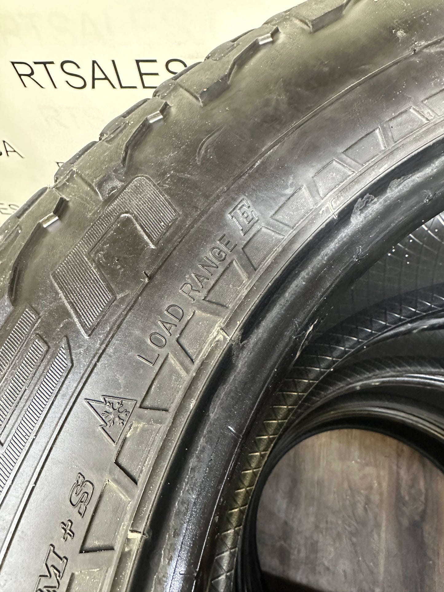 LT 285/60/20 Falken Wildpeak AT3W E All Weather Tires (Used)