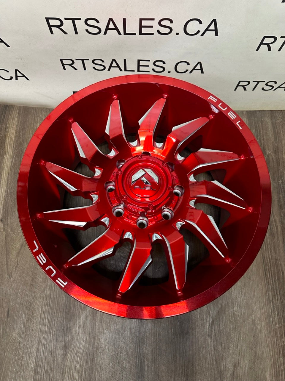 20x9 Fuel Saber Rims 8x165