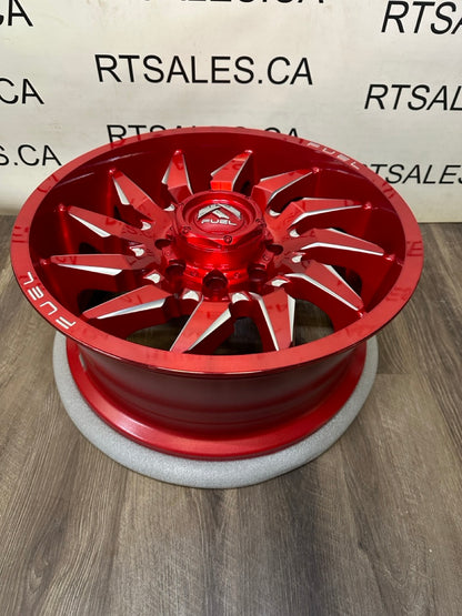 20x9 Fuel Saber Rims 8x165