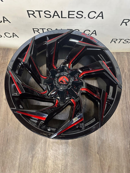 20x10 Fuel Reaction Rims 8x180