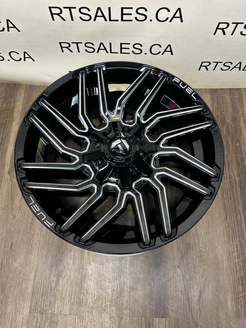 20x9 Fuel Typhoon Rims 8x165