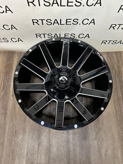 20x10 Fuel Contra Rims 8x180