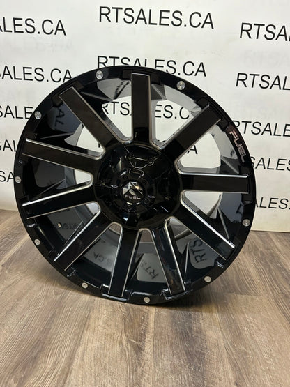 20x10 Fuel Contra Rims 8x180