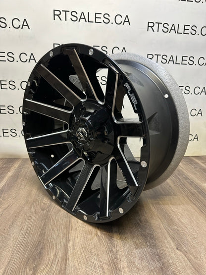 20x10 Fuel Contra Rims 8x180