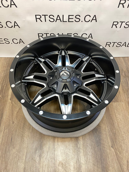 20x10 Fuel Lethal Rims 5x114.3 5x127