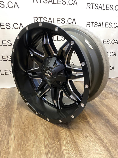 20x10 Fuel Lethal Rims 5x114.3 5x127