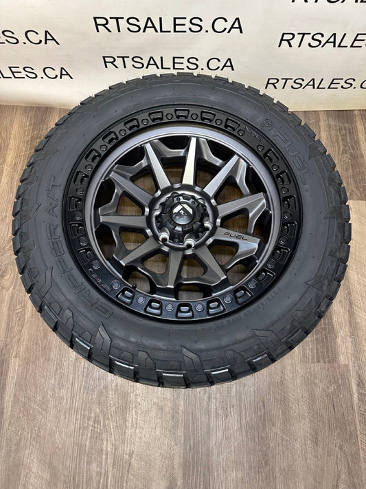 275/55/20 20x9 6x135 Fuel All Season Wheels