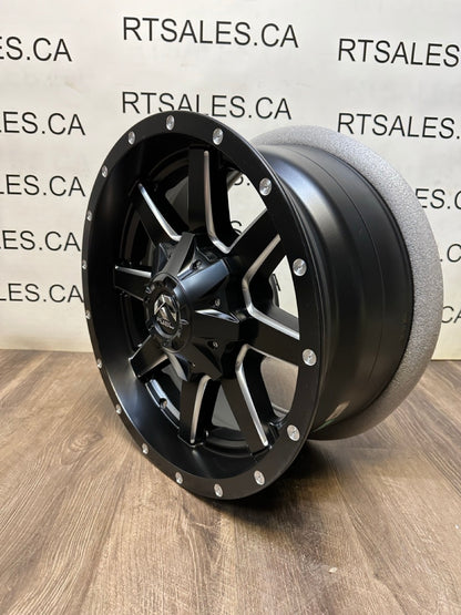 18x9 Fuel Maverick Rims 8x170