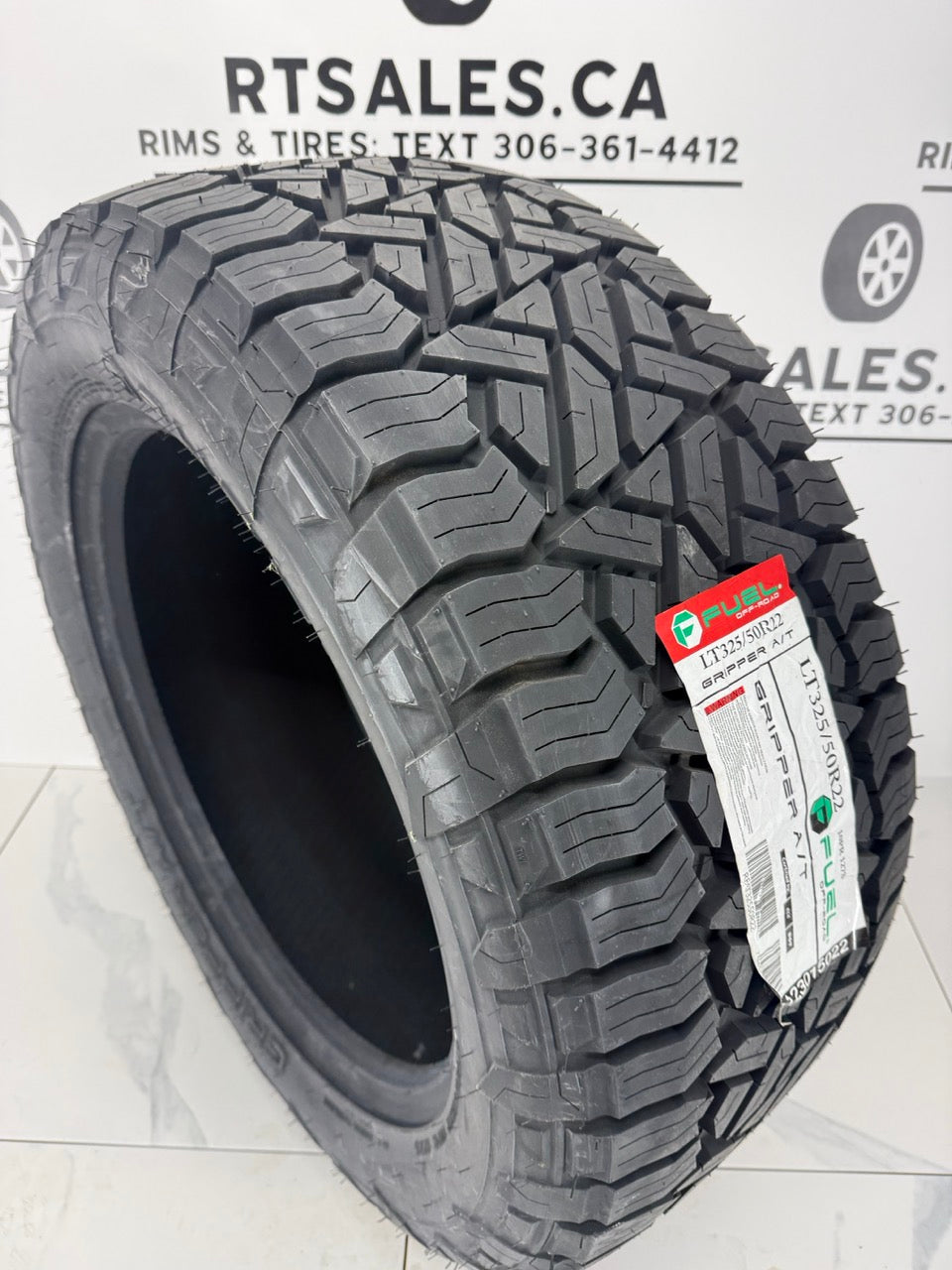 LT 325/50/22 Fuel GRIPPER A/T E All Weather Tires (35x12.5R22)