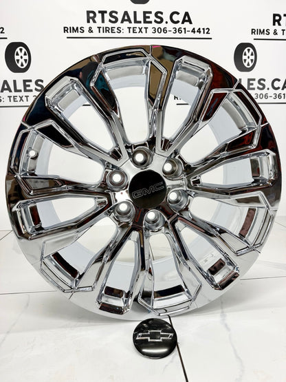 6×139.7 Chrome z71 Replica Rims – 20" 22" & 24"