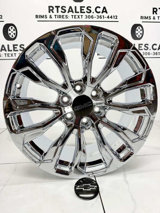 6×139.7 Chrome z71 Replica Rims – 20" 22" & 24"