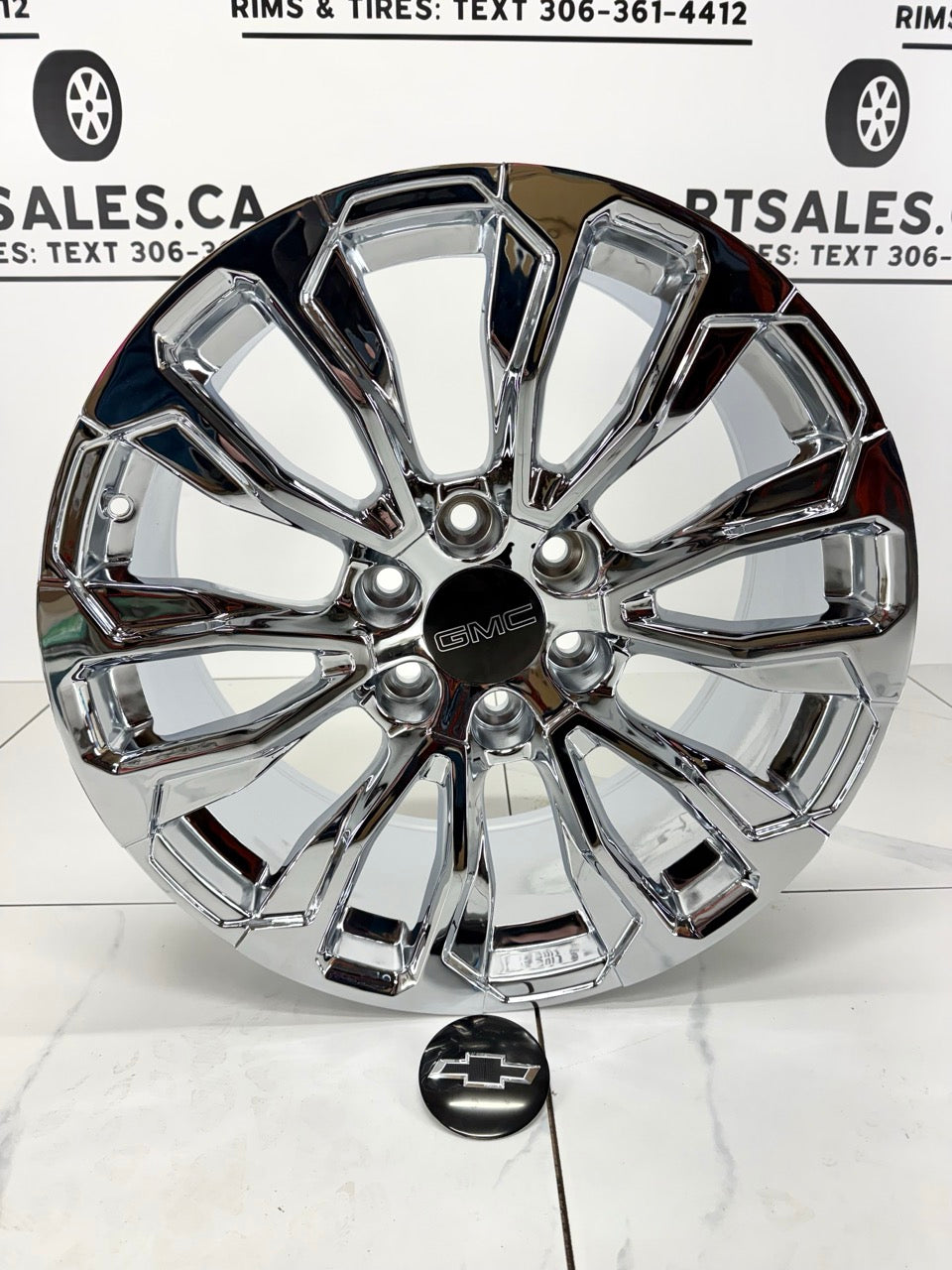 6×139.7 Chrome z71 Replica Rims – 20" 22" & 24"