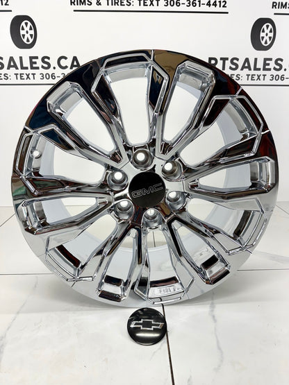 6×139.7 Chrome z71 Replica Rims – 20" 22" & 24"