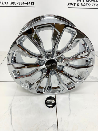 6×139.7 Chrome z71 Replica Rims – 20" 22" & 24"